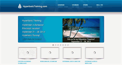 Desktop Screenshot of hyperbarictraining.com